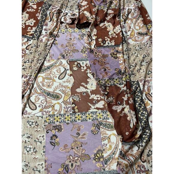 Almost Famous Womens Multicolor Bandeau Top & Dress Set Size XL Stretch - Picture 11 of 16